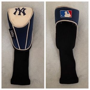 NY Yankee Utility / Hybrid Headcover - Navy And White